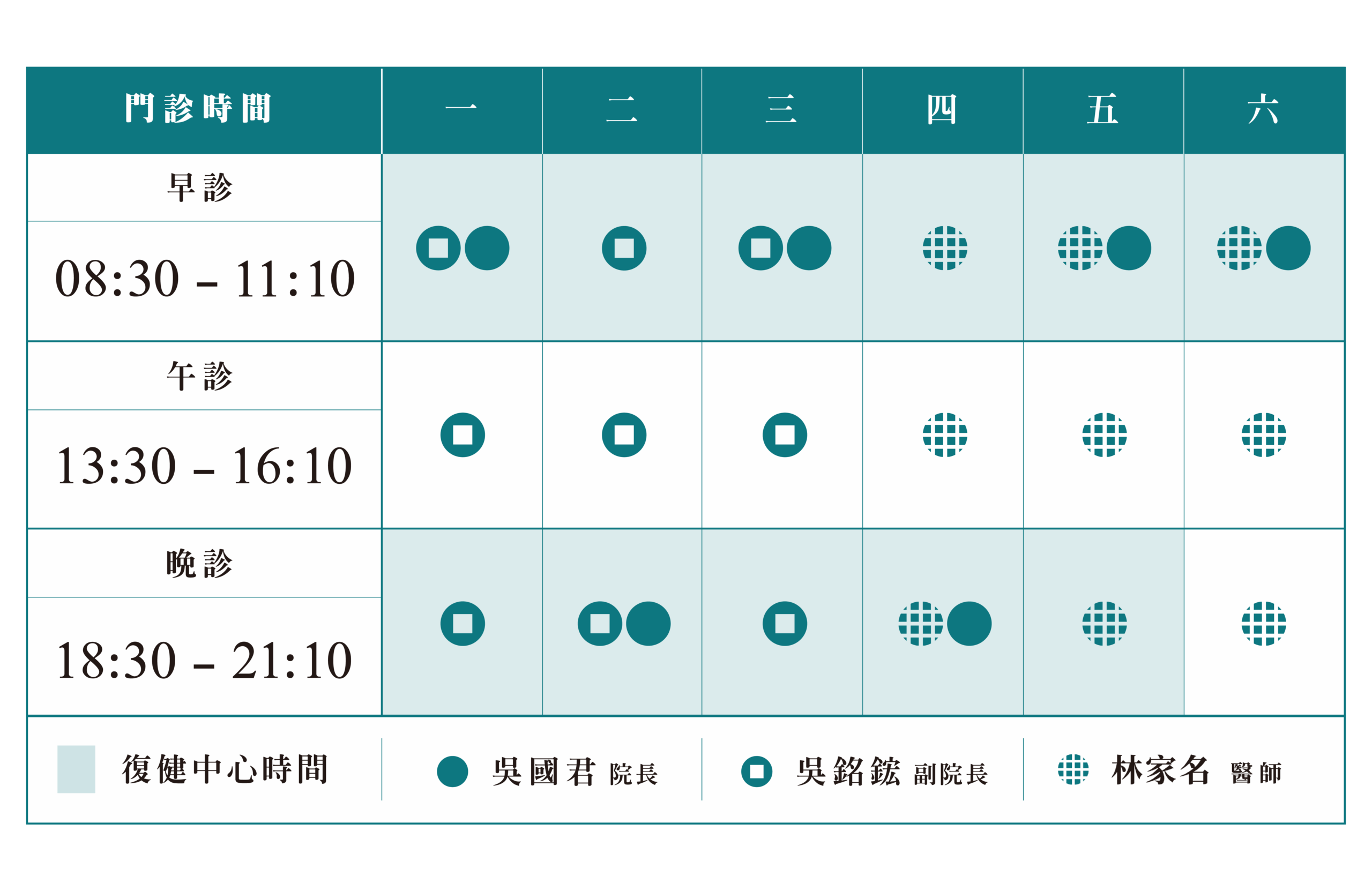 吳國君診所門診時間